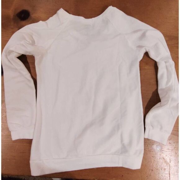 LAUREN MOSHI DISNEY COUTURE WHITE & BLACK SWEATSHIRT NWOT XS - Picture 2 of 11